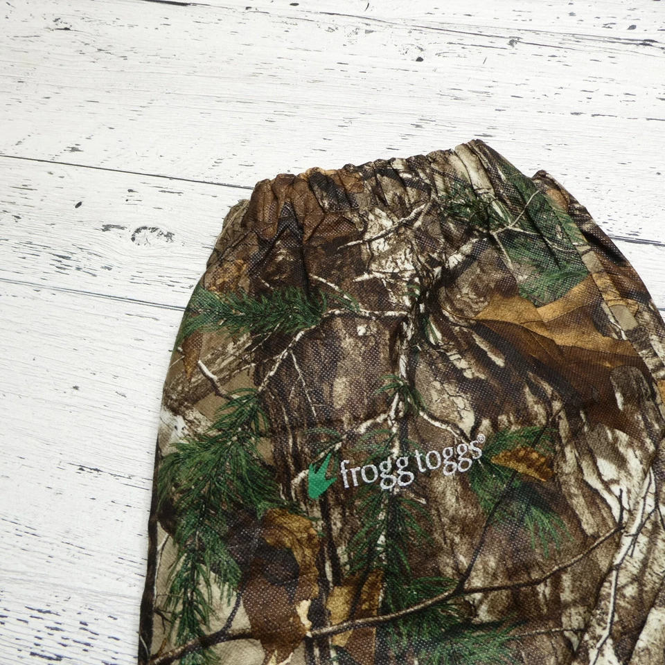 Pantalones de Lluvia FROGG TOGGS Para Hombres M Realtree Camuflaje Lluvia Impermeable Caza Foto 2 de 4