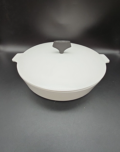 Corning Ware Buffet Servierer 10" Pfanne mit Deckel B-10 weiß - Bild 13 von 15