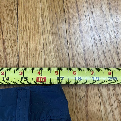 MOUNTAIN CLUB Ripstop khaki Navy Blue side zip cell pocket tech shorts XL - Bild 5 von 10