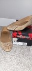 Women's Fergalicious tan flats (size 7M) — photo 2