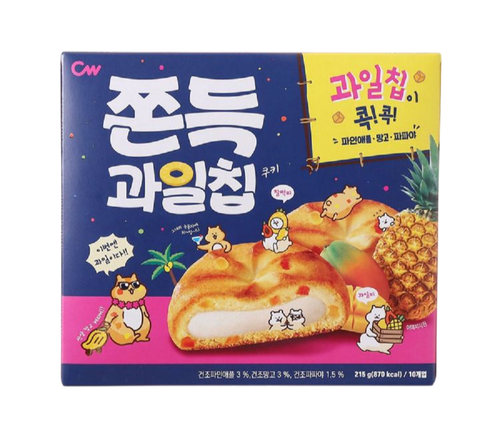 Galleta CW Fruitchip 215 g (Corea)