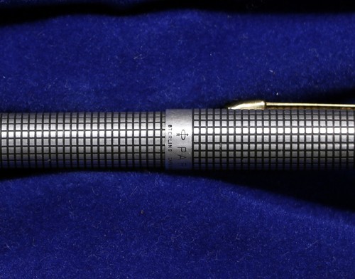 Penna a sfera Parker 75 Sterling USA 1970-79#1135 - Foto 6 di 7