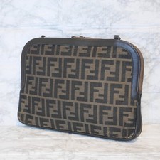 Borsa a tracolla FENDI Zucca