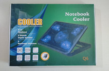 laptop cooling pad 17 inch Cooler Q6