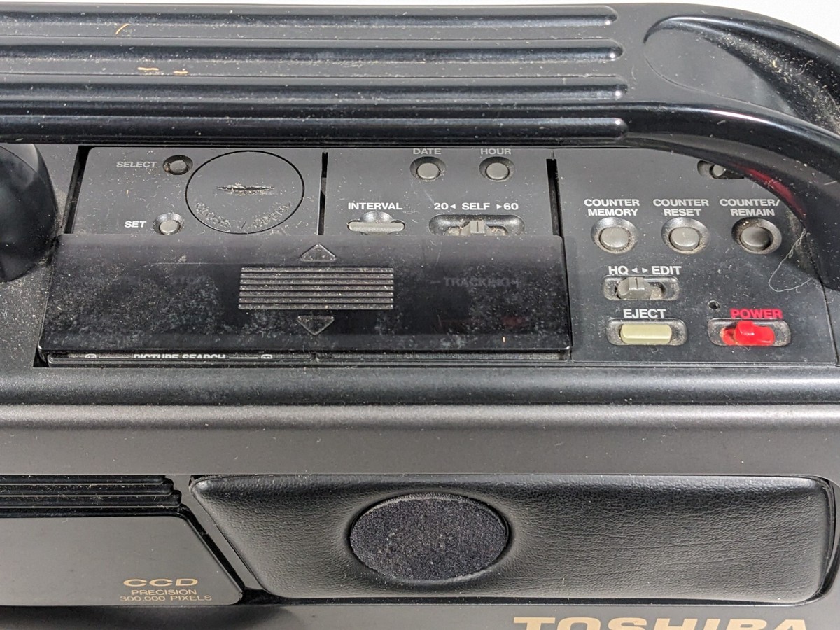 TELECAMERA TOSHIBA 骨董品 Toshiba SK-F200 VHS Camcorder Quick