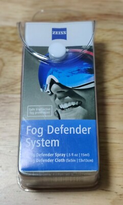 Zeiss Anti-Fog Defender Eyeglass Cleaner Kit - For Foggy Glasses Goggles Mask 