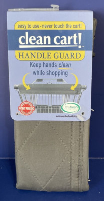 Clean Cart Handle Guard - Grey in Color (keep hands clean while shopping)  