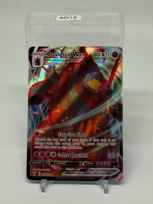 Coalossal VMAX Pokémon TCG Vivid Voltage 099/185 Ultra Rare Holo