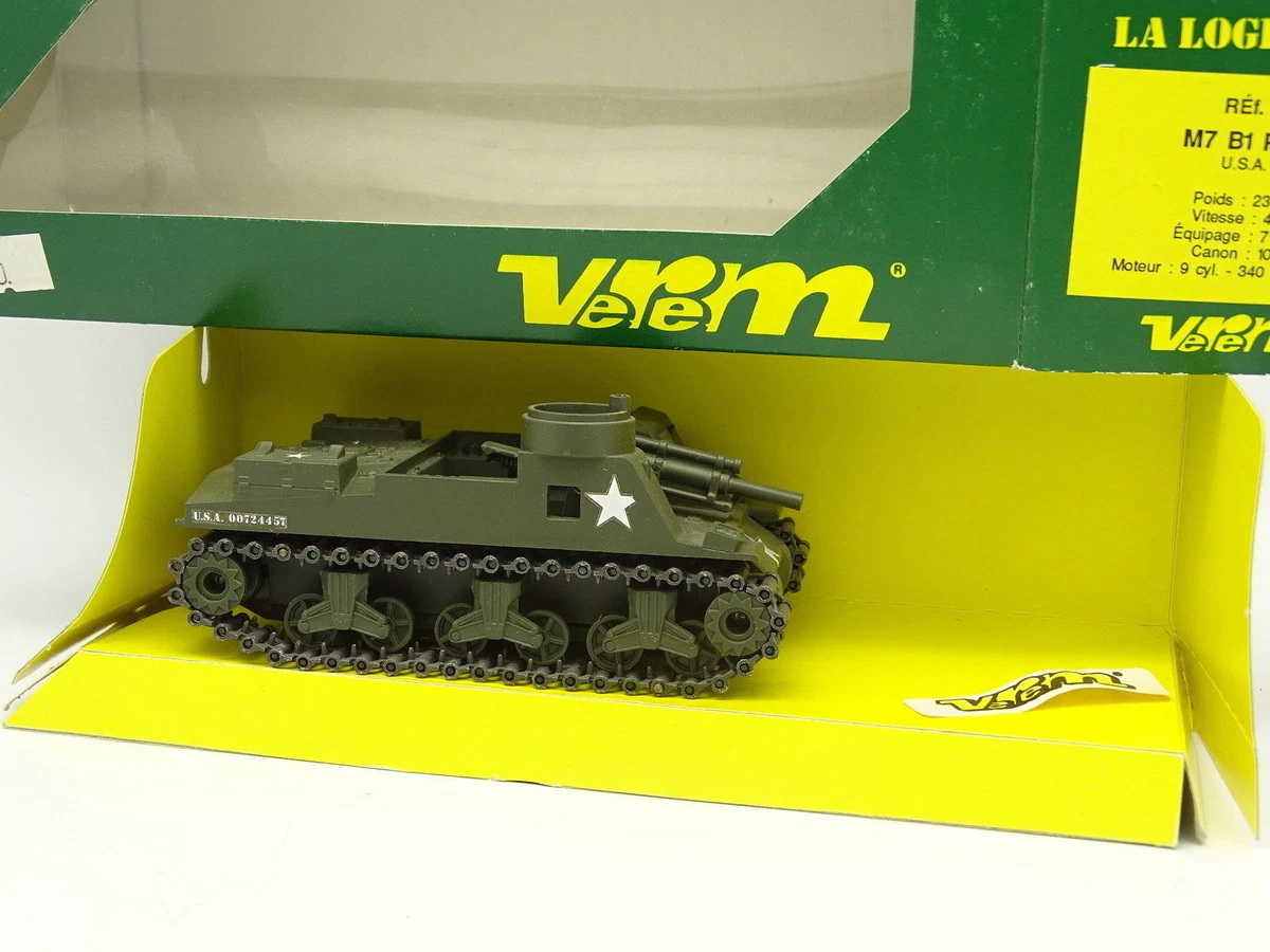 VEREM 1/50 - Char M7 B1 Priest USA 1942 (Modèle Militaire Occasion)