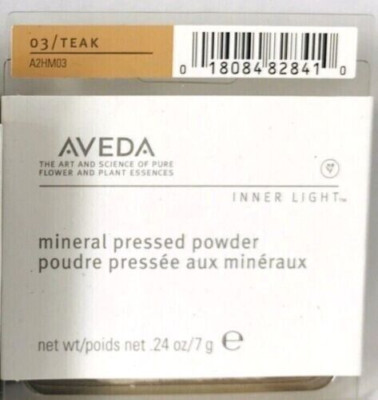 NEW - Set of 2 AVEDA MINERAL PRESSED POWDER INNER LIGHT 03 / Teak | eBay.de