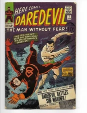 Daredevil 7 1965 Marvel Comics VG- 3.5 1st App of Red Costume Namor