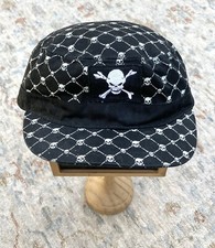Skull Pattern Black Cap