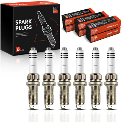 6x Iridium & Platinum Spark Plugs for BMW X3 X4 X5 X6 M340i 840i Toyota