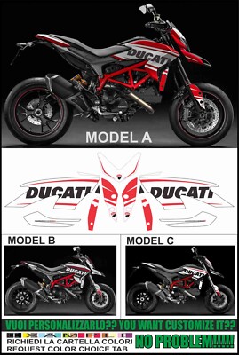 ADESIVI HYPERMOTARD 821 939 SP TRIBUTE Kit Kompatible