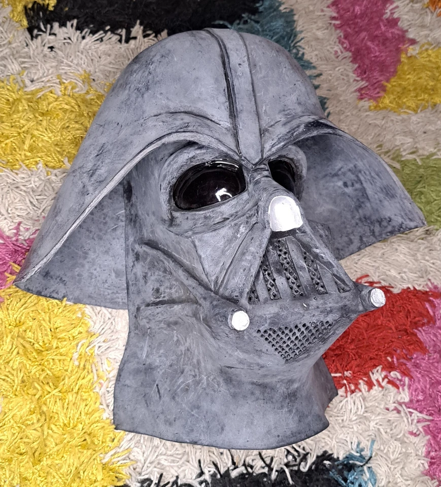 Star Wars Darth Vader Máscara + Casco Set Halloween Juegos con disfraces Rubíes 1997 Lucasfilm Foto 4 de 4