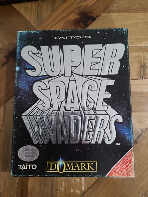 Super Space Invaders. Domark Taito Big Box, Atari ST. Komplett.