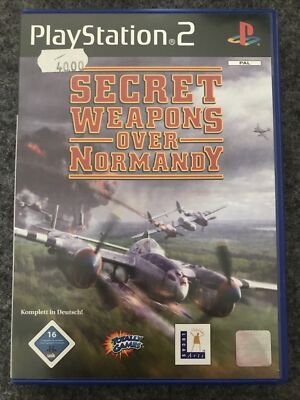 Secret Weapons Over Normandy (PlayStation 2) PS2 Spiel in OVP komplett gut