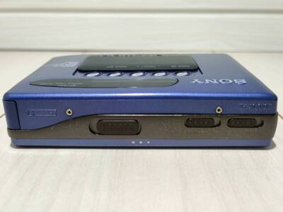 SONY Walkman Radio Cassette Player WM-FX77 Blue Operation