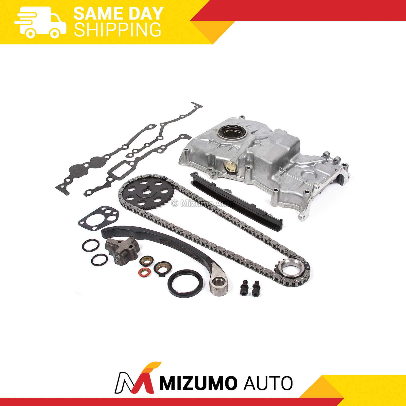 Timing Chain Kit Oil Pump Fit 9092 2.4L Nissan Access Stanza SOHC