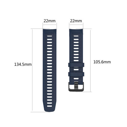Watch Strap For Garmin Instinct Band Silicone Replace Band Wristband 22MM - Picture 23 of 29