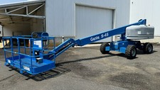2014 GENIE S45 Telescopic Boom ManLift, Perkins Diesel
