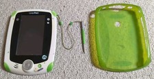 Leap Frog LeapPad Explorer Learning Tablet 32200 GreenWhite UNTESTED With Case24