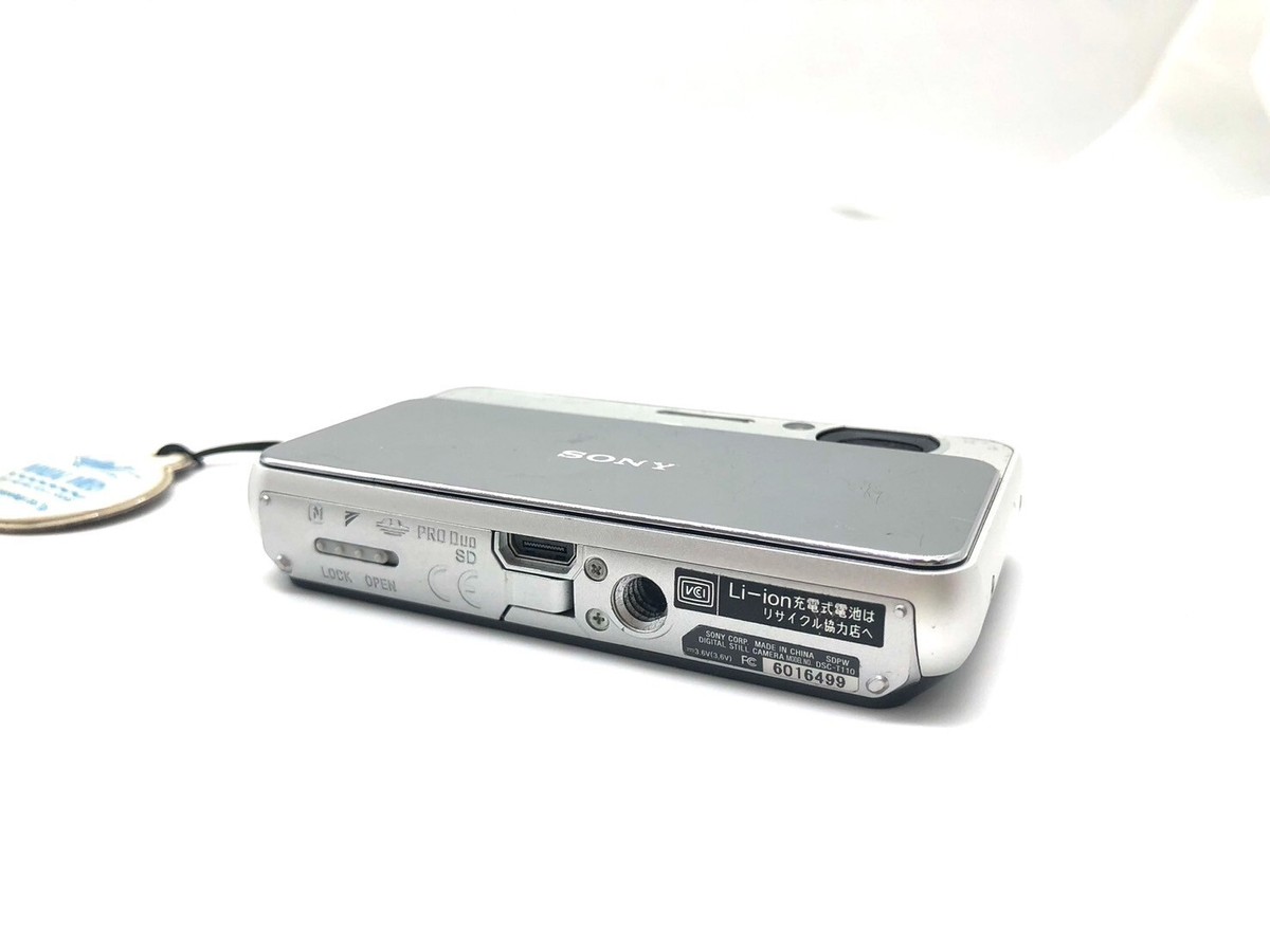 SONY Cyber-shot DSC-T110 シルバー NEAR MINT】SONY DSC-T110 Digital Camera Silver Cyber Shot