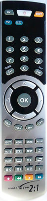 Ersatz-Fernbedienung Für Toshiba TV CT-90430 / CT-90429 – Inkl. Batterien, Keine Programmierung Nötig