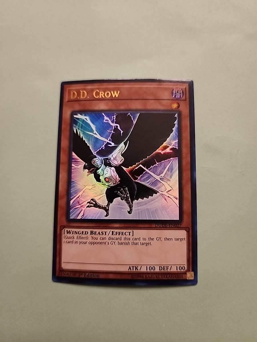 Yugioh D.D. Crow DUDE-EN027 Ultra Rare 1st Ed NM | eBay