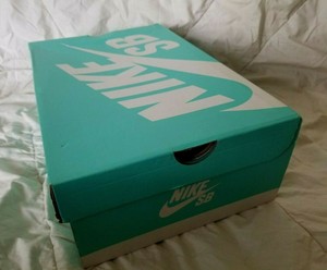 nike sb teal box