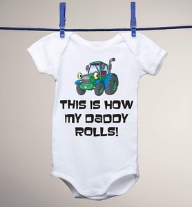 tractor onesie