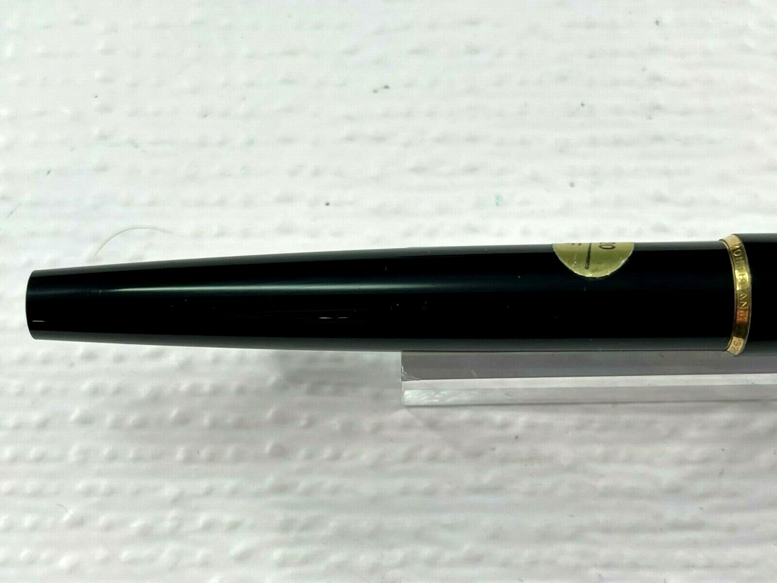 Montblanc 320 Black Fountain Pen Gold Trim with XF 14K NibCC Filler eBay