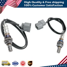 2X Oxygen Sensor O2 Sensor Front Rear Pack For 01-05 Honda 1.7L Civic 234-4099