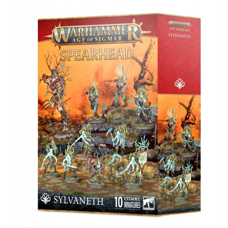 SYLVANETH SPEARHEAD set di 10 miniature VANGUARD warhammer AGE OF SIGMAR età 12+
