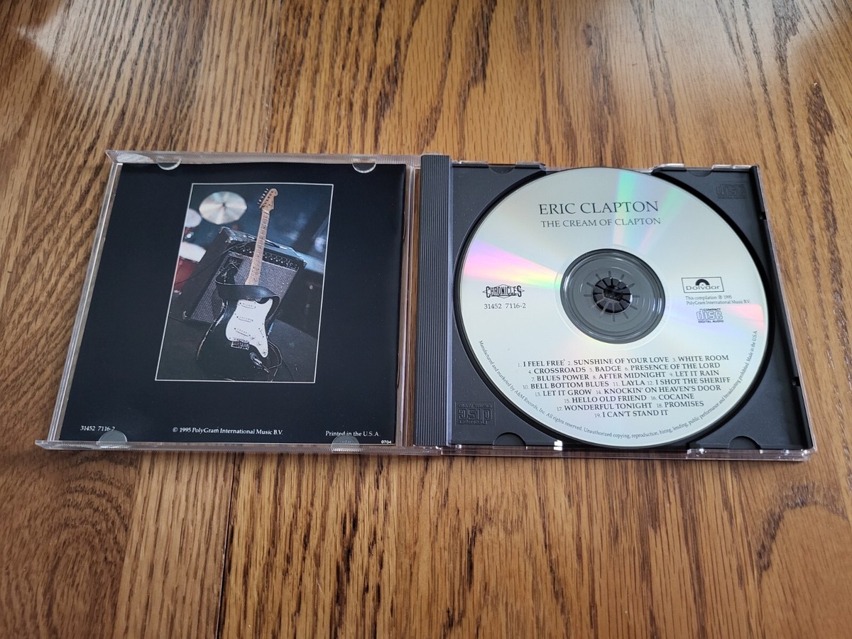 Eric Clapton - The Cream of Clapton (CD, 1995, PolyGram