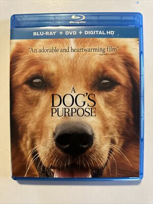 A Dog's Purpose (Blu-ray DVD, 2017) Dennis Quaid ** No Digital