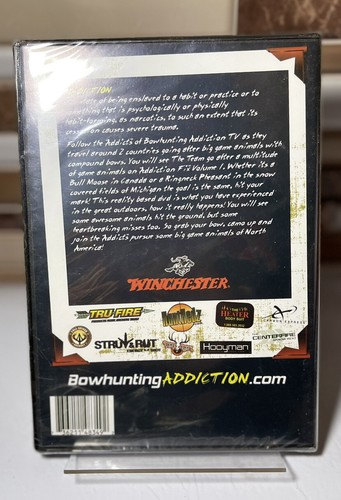 Bowhunting TV Addiction Fix. Vol 1 DVD 17 EXCITING HUNTS 100% FAIR CHASE ARCHERY - Picture 2 of 2