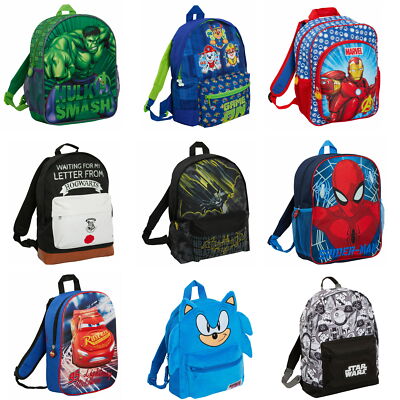 Jungen Charakter Rucksack Kinder Held Schule Kindergarten Reiserucksack Brotzeit Buchtasche
