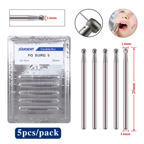 Dental Carbide Oral Surgical Burs 2-5 330 245 557 556 FG Length 25mm High Speed - 第 29/76 張圖片