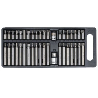 BGS DO IT YOURSELF EMBOUTS TORX 6 PANS ET XZN COFFRET DE 40 EMBOUTS AVEC DOUILLES