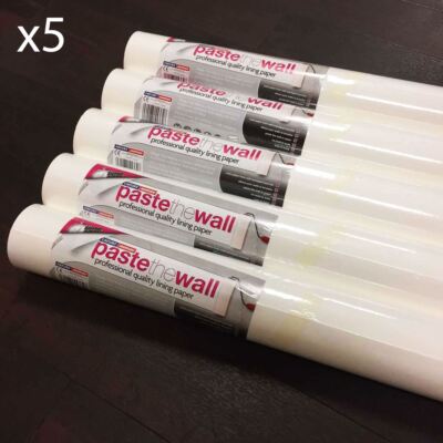 5er-Pack Futter Tapete Einfügen der Wand lackierbar einfach aufzuhängen einfach PVC-frei