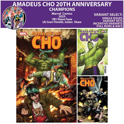 Amadeus Cho: 20th Anniversary Special (2025) #1 Marvel Comics COVER SELECT
