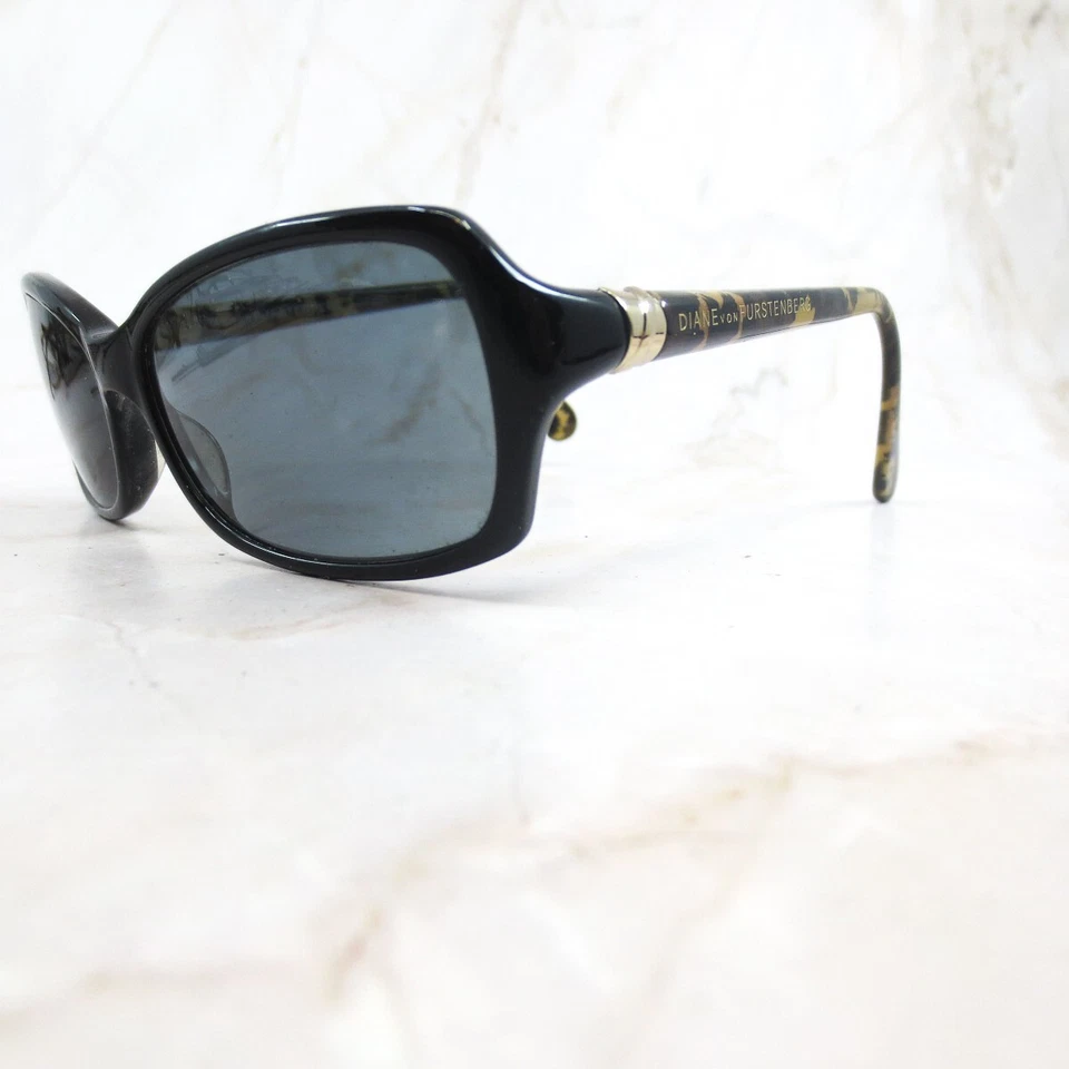 Diane von Furstenberg Sunglasses Frame DVF520S Women's Black Full Rim 57-15-130 - Image 2 of 4