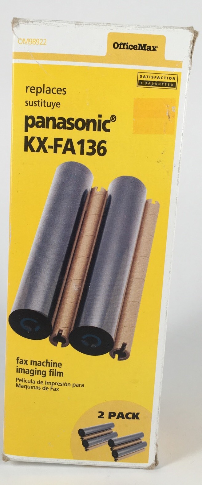 Panasonic Substitute New OfficeMax Fax Machine Imaging Film KXFA136 eBay