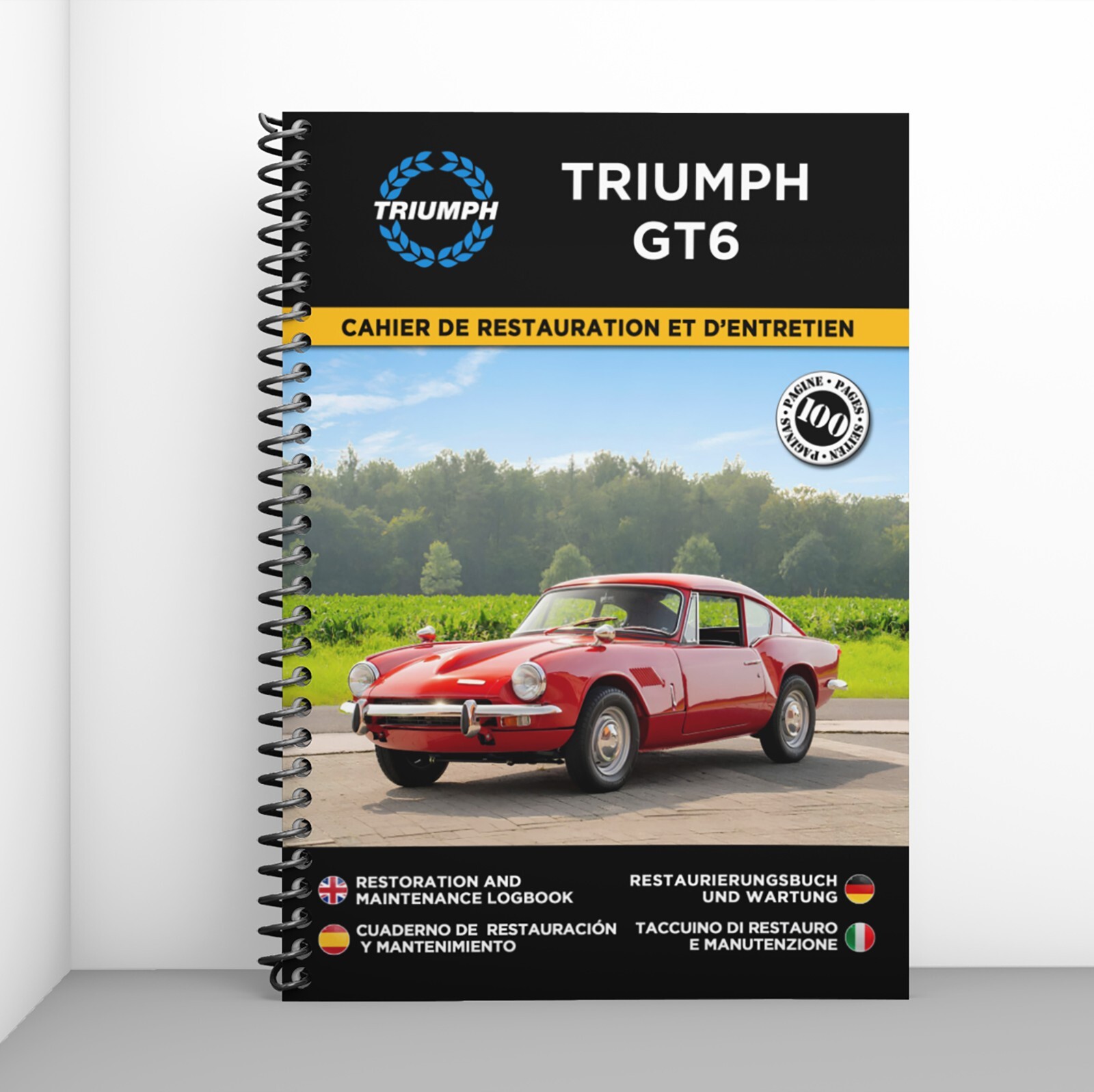 Carnet de restauration Triumph GT6 pour organiser vos réparations de mécanique vintage