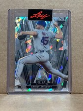 Christian Scott 2024 Leaf Metal Baseball 1/1 Pre Production Proof