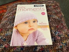  Patons Knitting/Crochet Pattern Booklet 002 Baby Moments  27 Patterns