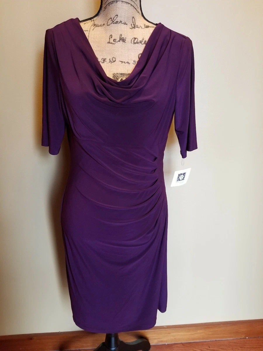 Anne klein purple clearance dress