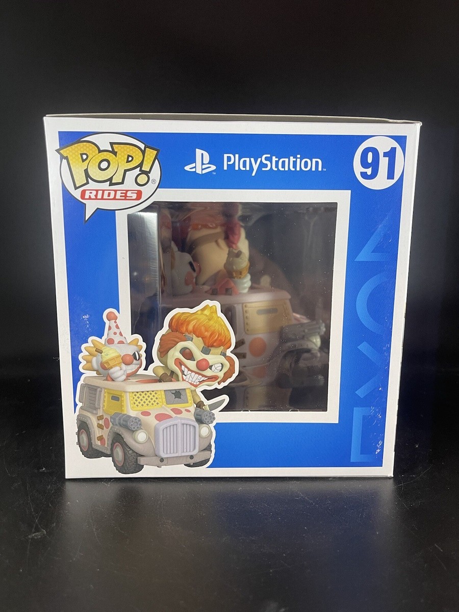 Funko POP! Rides Twisted Metal Sweet Tooth & Ice Cream Truck