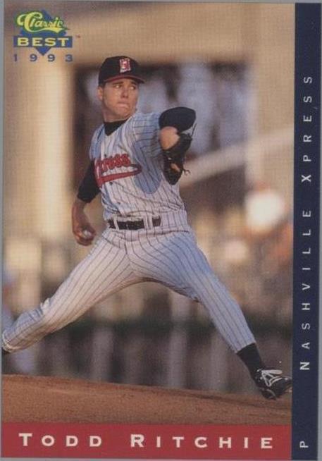 1993 Classic Best Minor League - Todd Ritchie #251 for sale online | eBay